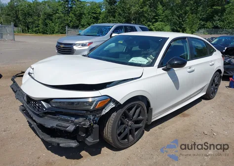 2025 Honda Civic Sport from USA, damaged, VIN 2HGFE2F57SH513207